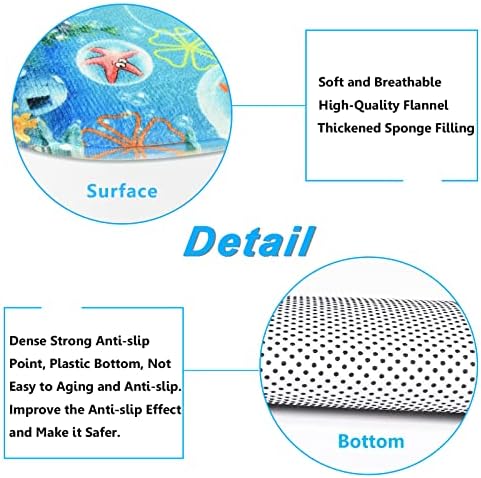 ADORABLE KIDS BATH PLAY COUCHSET WITH CATCHY SEA FISH DECOR