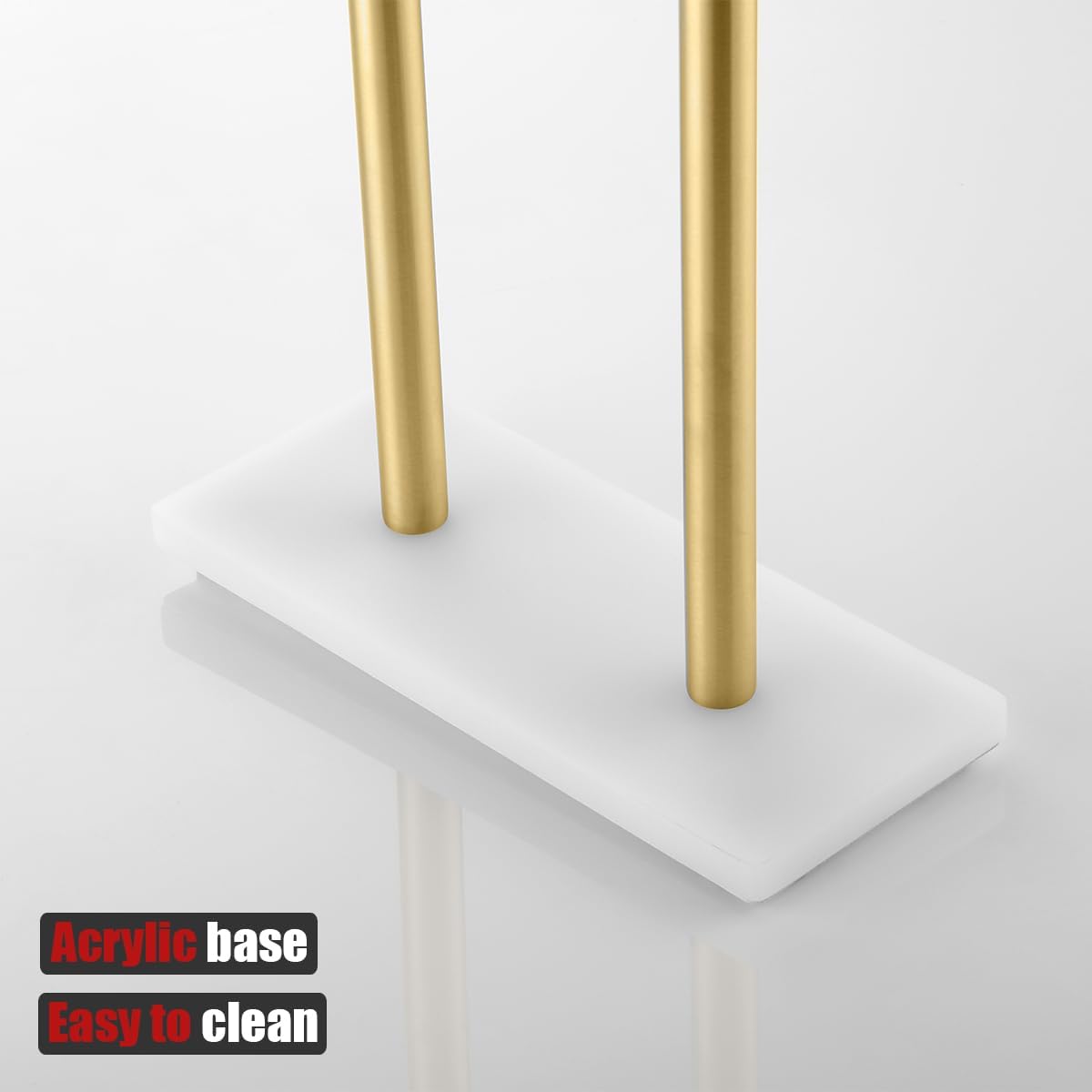 JQK Bath Towel Bar Gold 30 inch