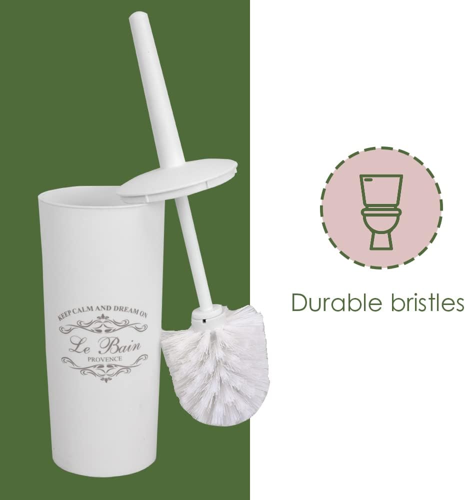 7-Piece Paris Bathroom Set White by Home Basics