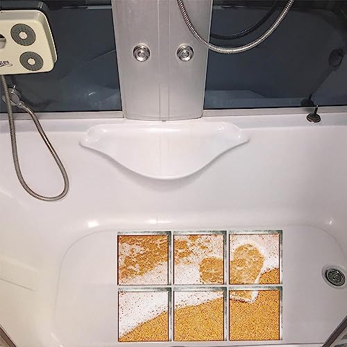 Non Slip Bathtub Stickers Square 59x59 Inch 6pcs for Adults and Kids