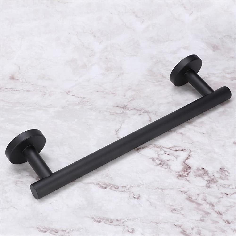 Black Stainless Steel Towel Rail for Bathroom Storage