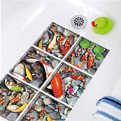 Non-Slip Bathtub Stickers for Adults and Kids 59x59 inch x6pcs