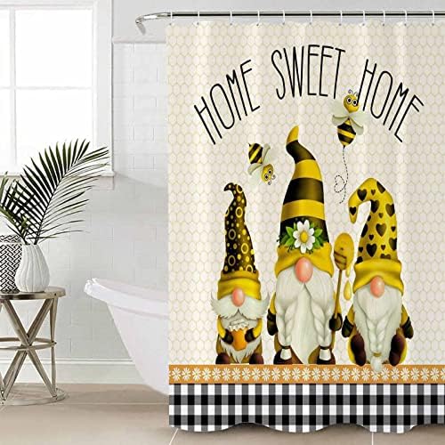 YESOF66 4PCS Bathroom Mat Set