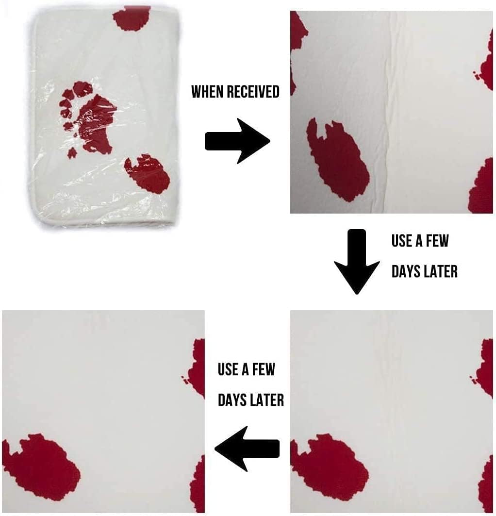 Giwawa Western Texas Star Bathroom Rug Set 3 Piece