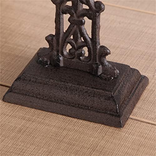 VejiA Cast Iron Candlestick Holder Vintage Design