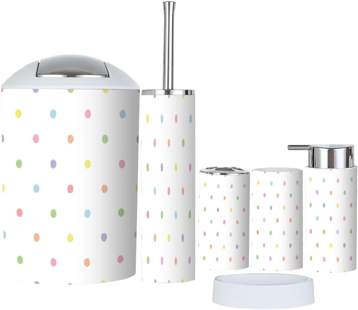 rainbow bath set