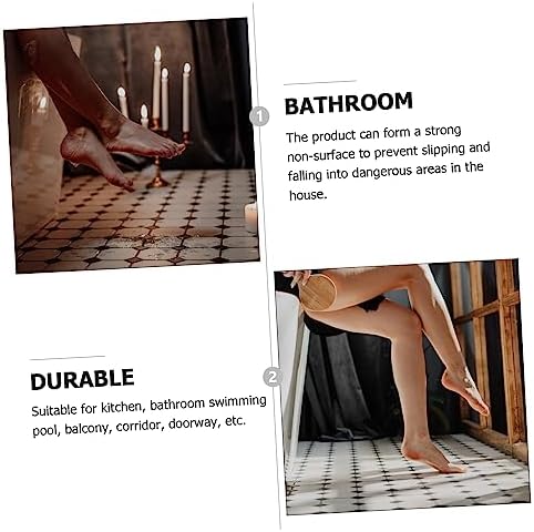 VOSAREA 8Pcs Cartoon Bathtub Stickers Self Adhesive Non Slip Decals
