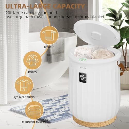 Keenray Towel Warmers Large Bucket Luxury Towel Warmer