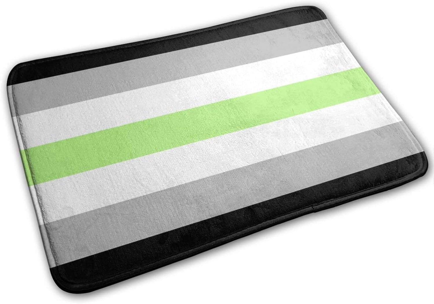 Gender-Neutral Pride Flag Throws - Non-Slip Bathroom More