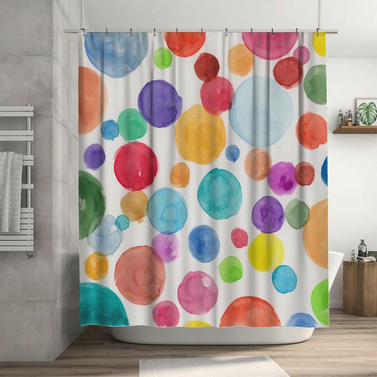 Ansouyi 4-Piece Bathroom Set Waterproof Durable