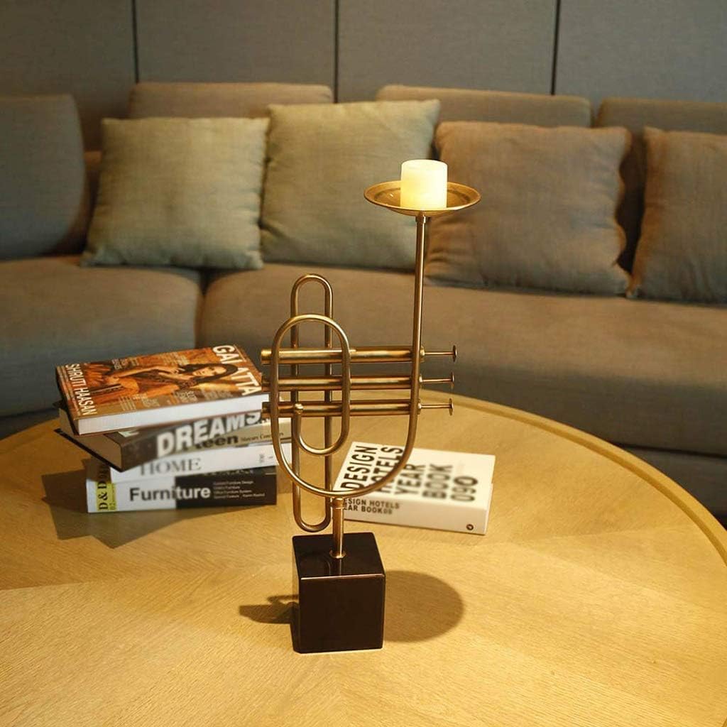 UWEREBFM Musical Instrument Candle Holder - Elegantly Extend Your Space