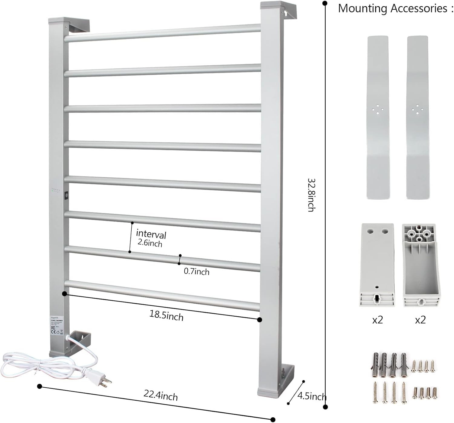 ELEGANTLIFE Electric Towel Warmer