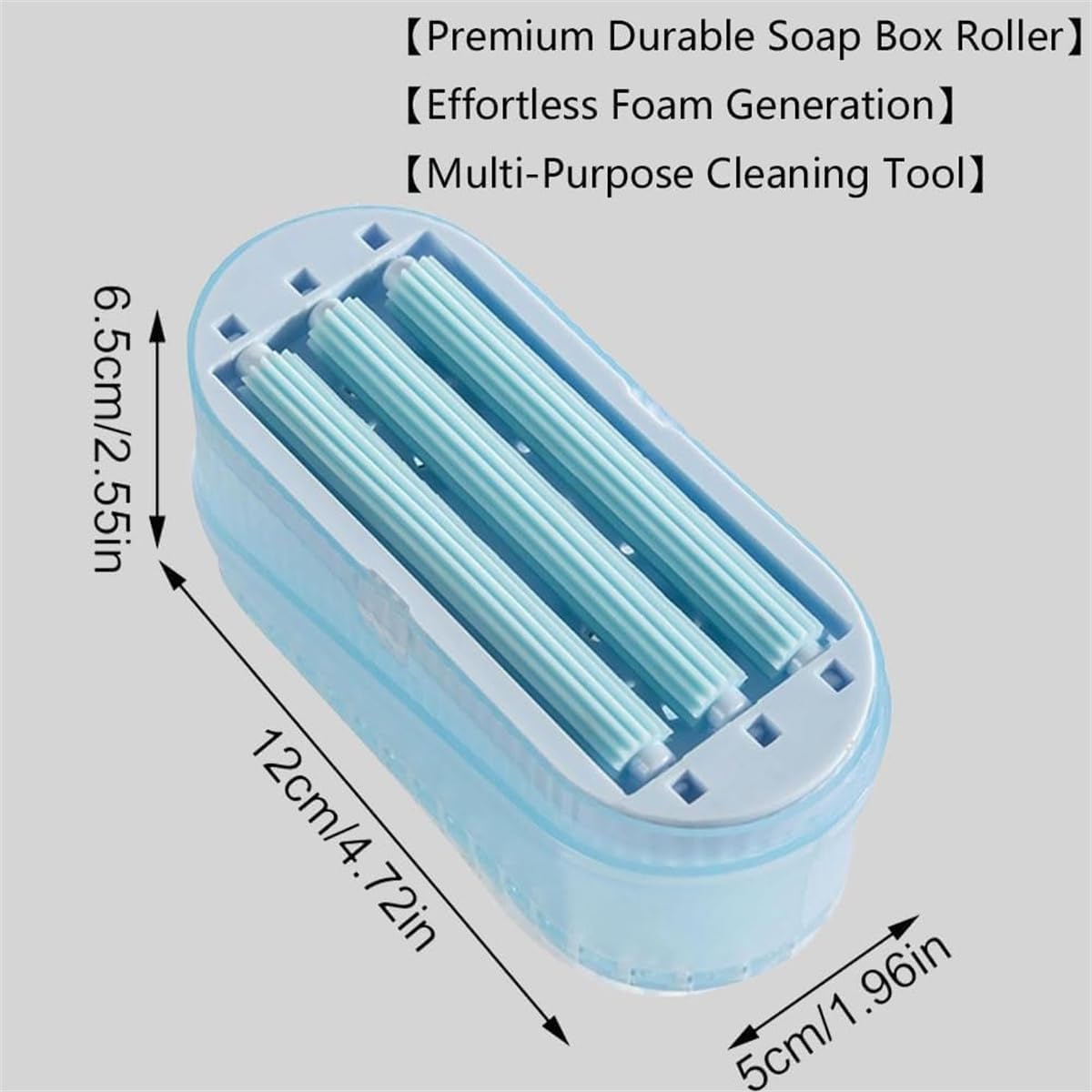 Guegalls Foaming Soap Dispenser with Roller and Brush