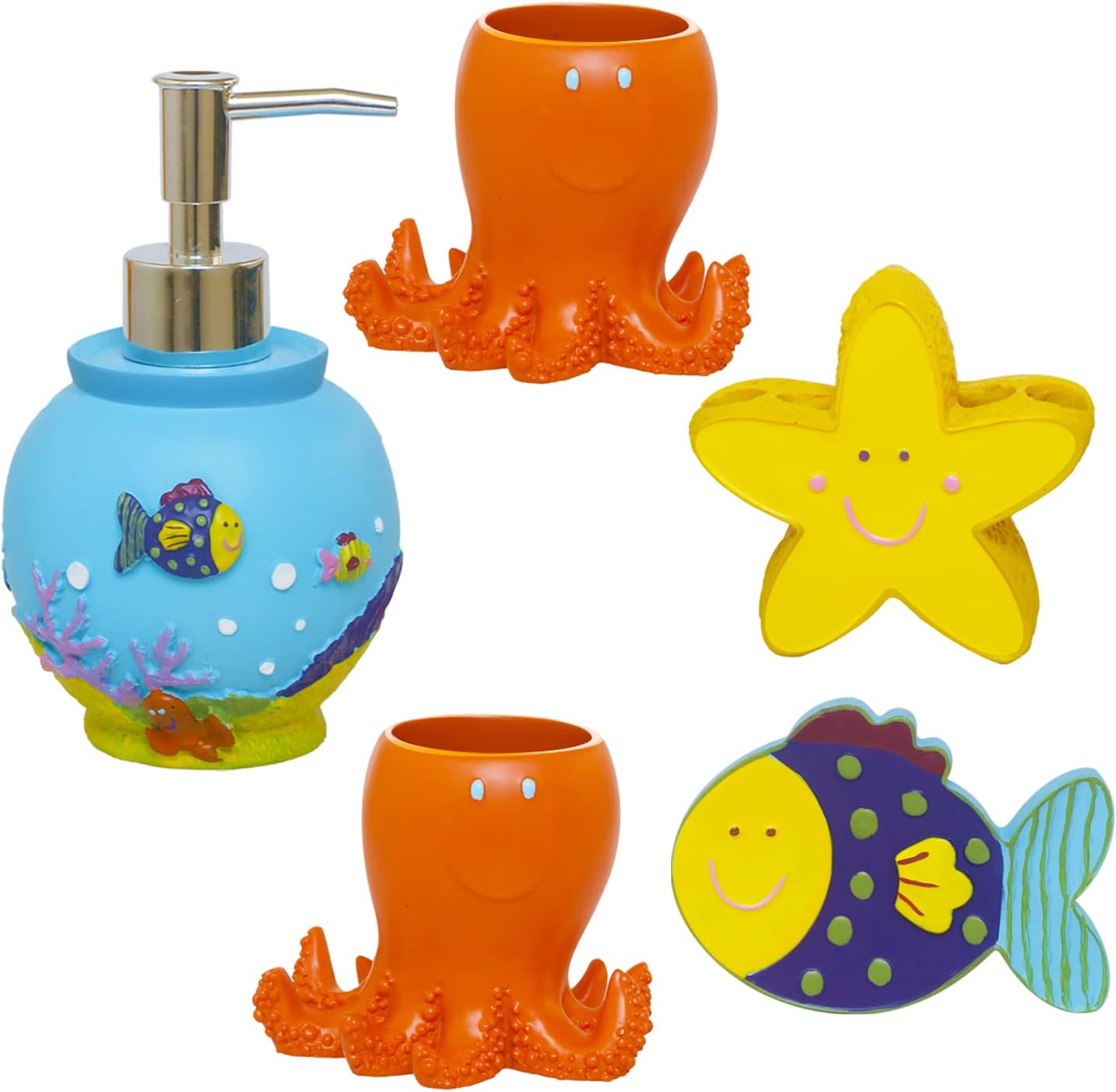 LUANT Decorative Bathroom Accessories Set