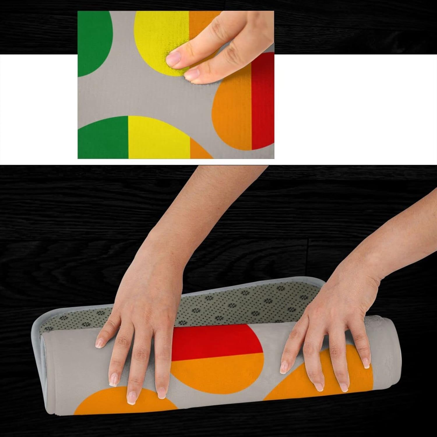 LGBT Paw Pride Throw Rug Non-Slip Bathroom Mat