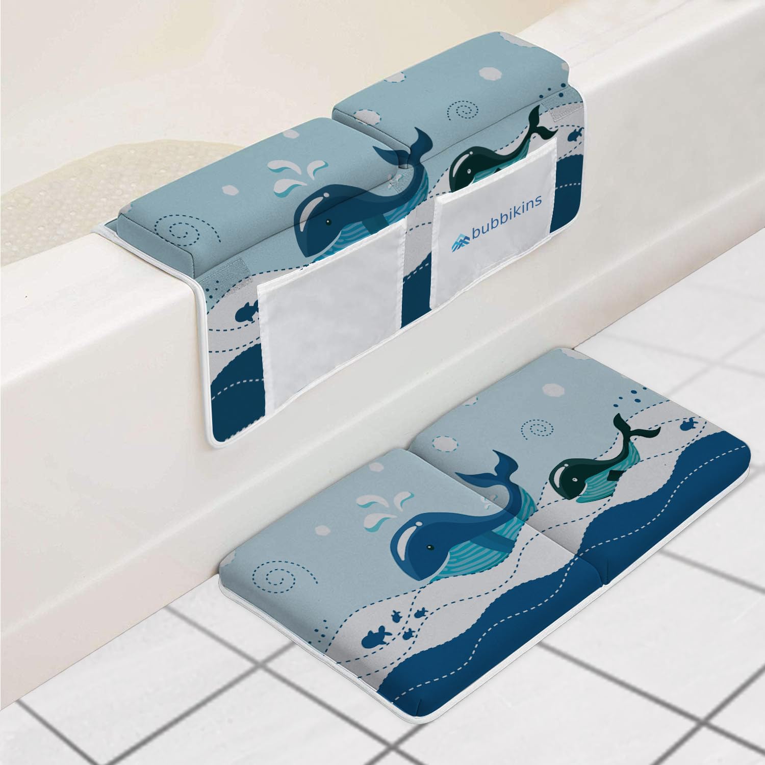 Bubbikins Baby Bath Kneeler and Elbow Rest Pad Set 1