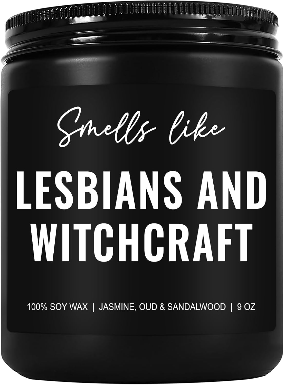 Lesbians and Witchcraft Candle - Funny Gift for Women