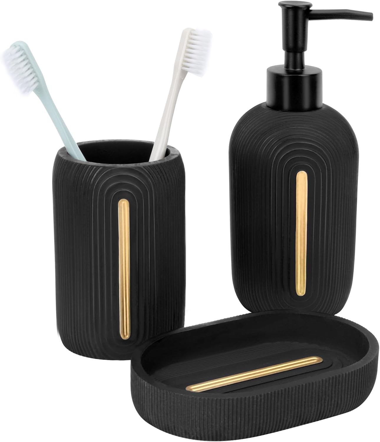 Elegant 3-Piece Bathroom Set