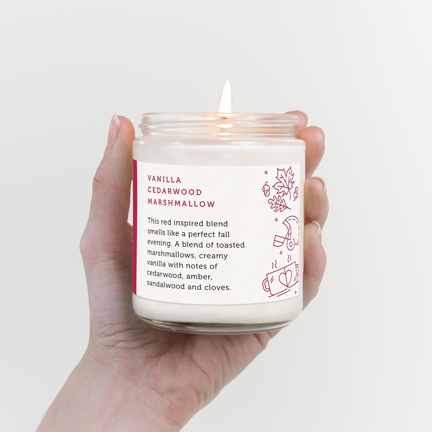 CE Craft Taylor-Inspired Red Candle