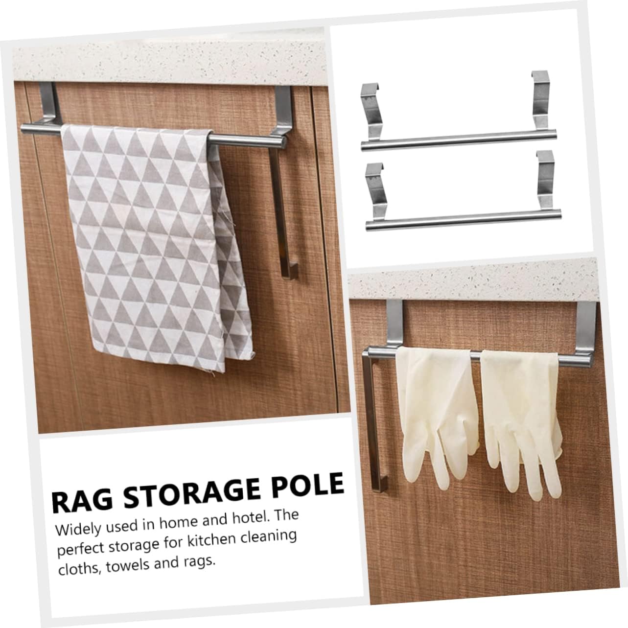 Concise Bella Over-Door Towel Holder