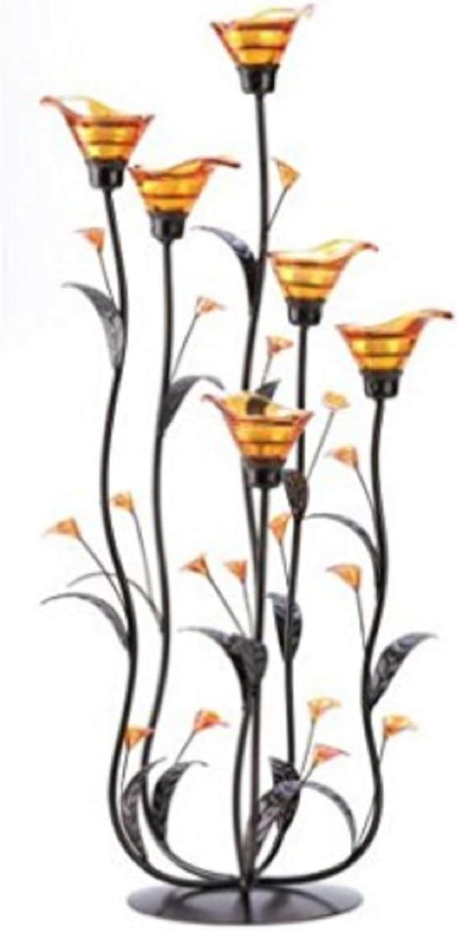 Gallery of Light Tall Amber Calla Lily