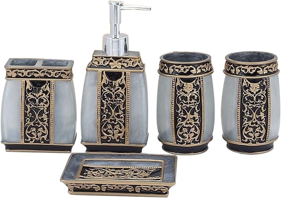 Soothing 5-Piece Bath Accessories Set