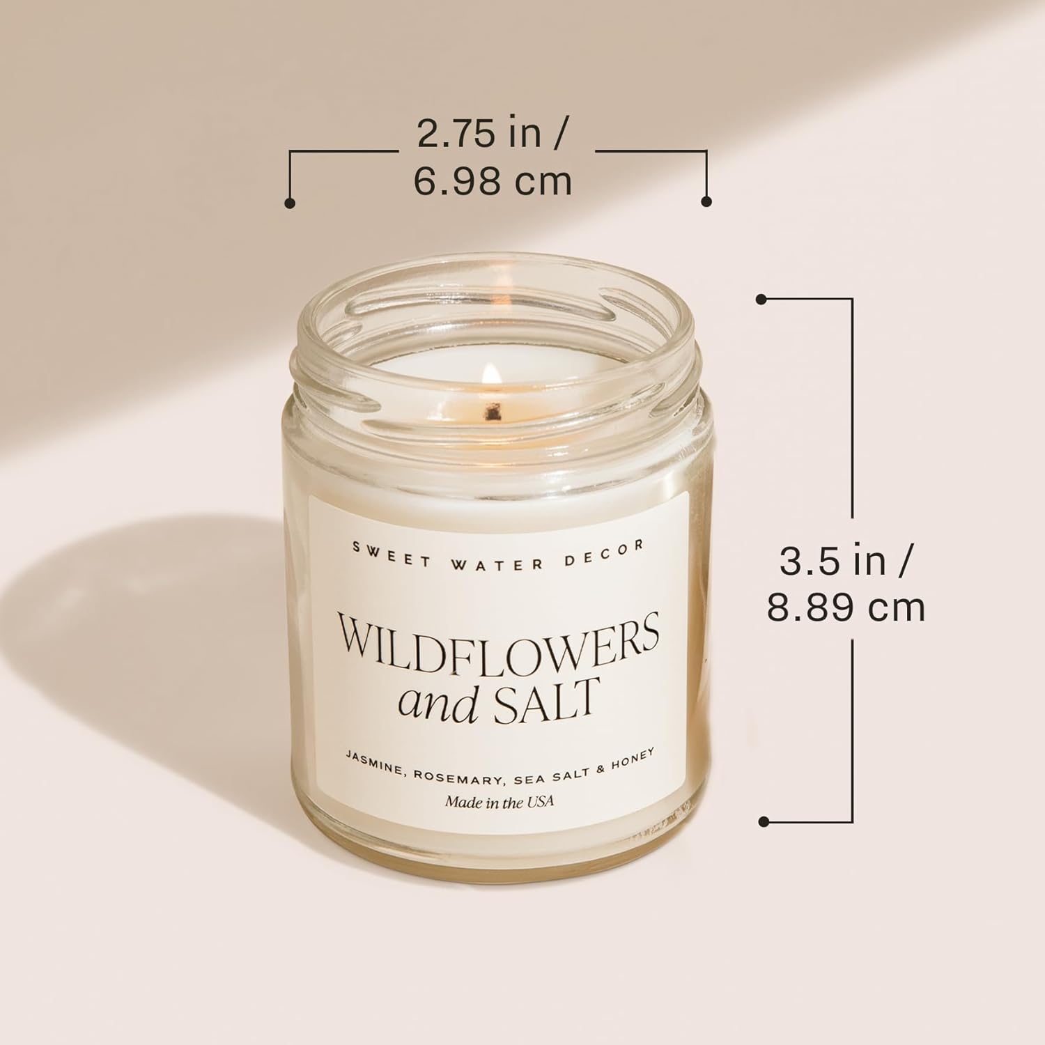 Sweet Water Decor Leaves Candle 9oz Jar Fall Scented