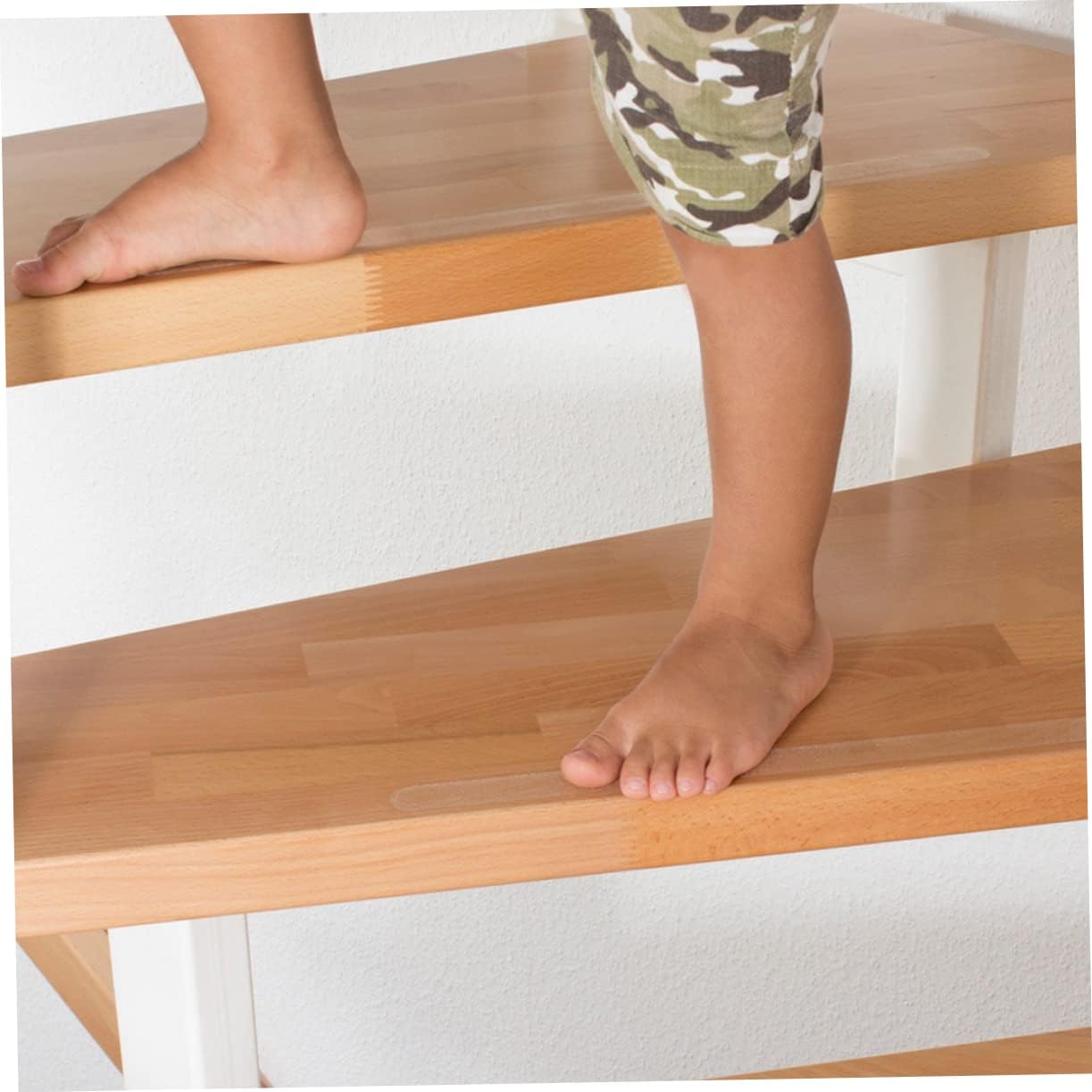24 Pack Transparent Non-Slip Stickers for Stairs Showers and More