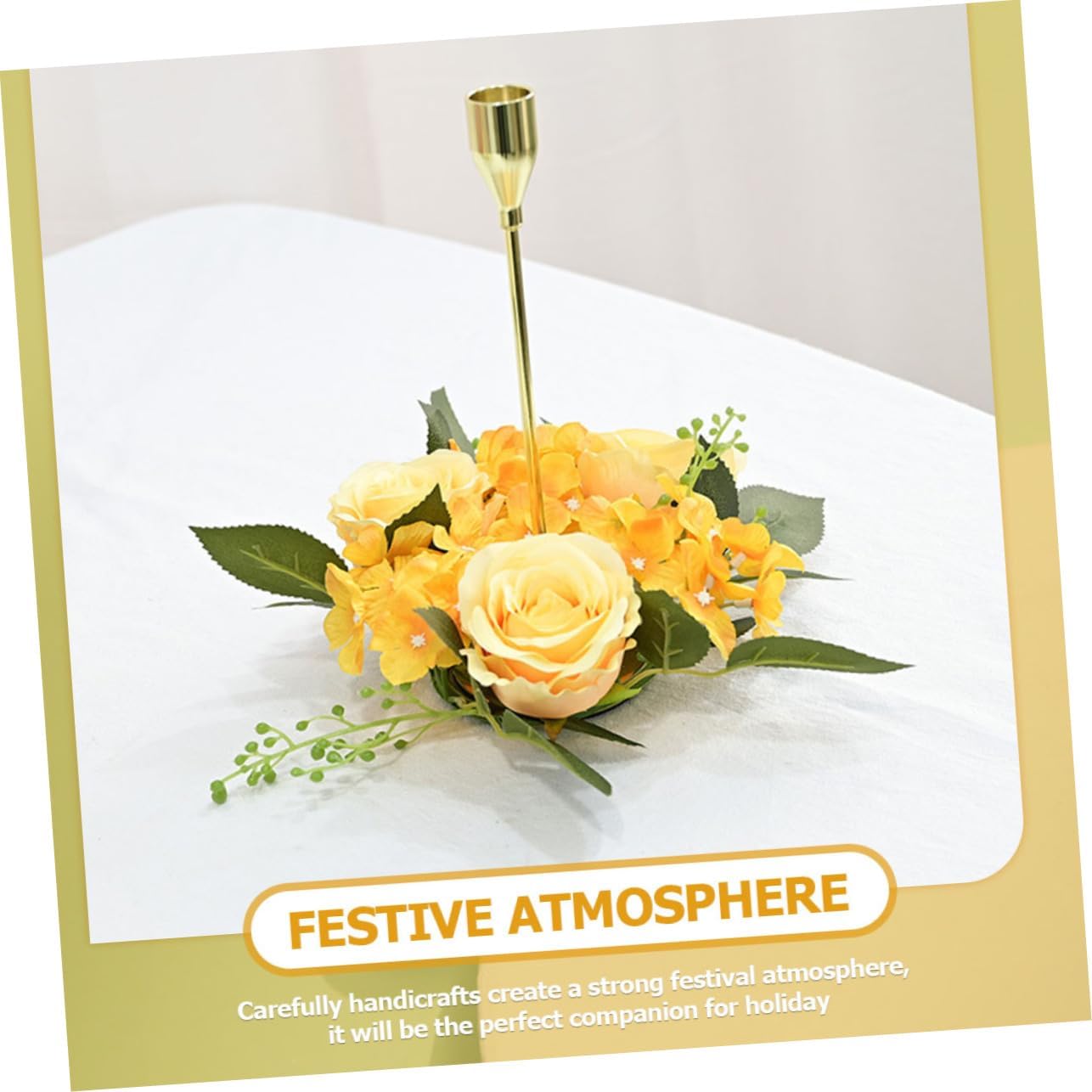BAKOEXQUISITE - 5-Piece Candlestick Napkin Rings