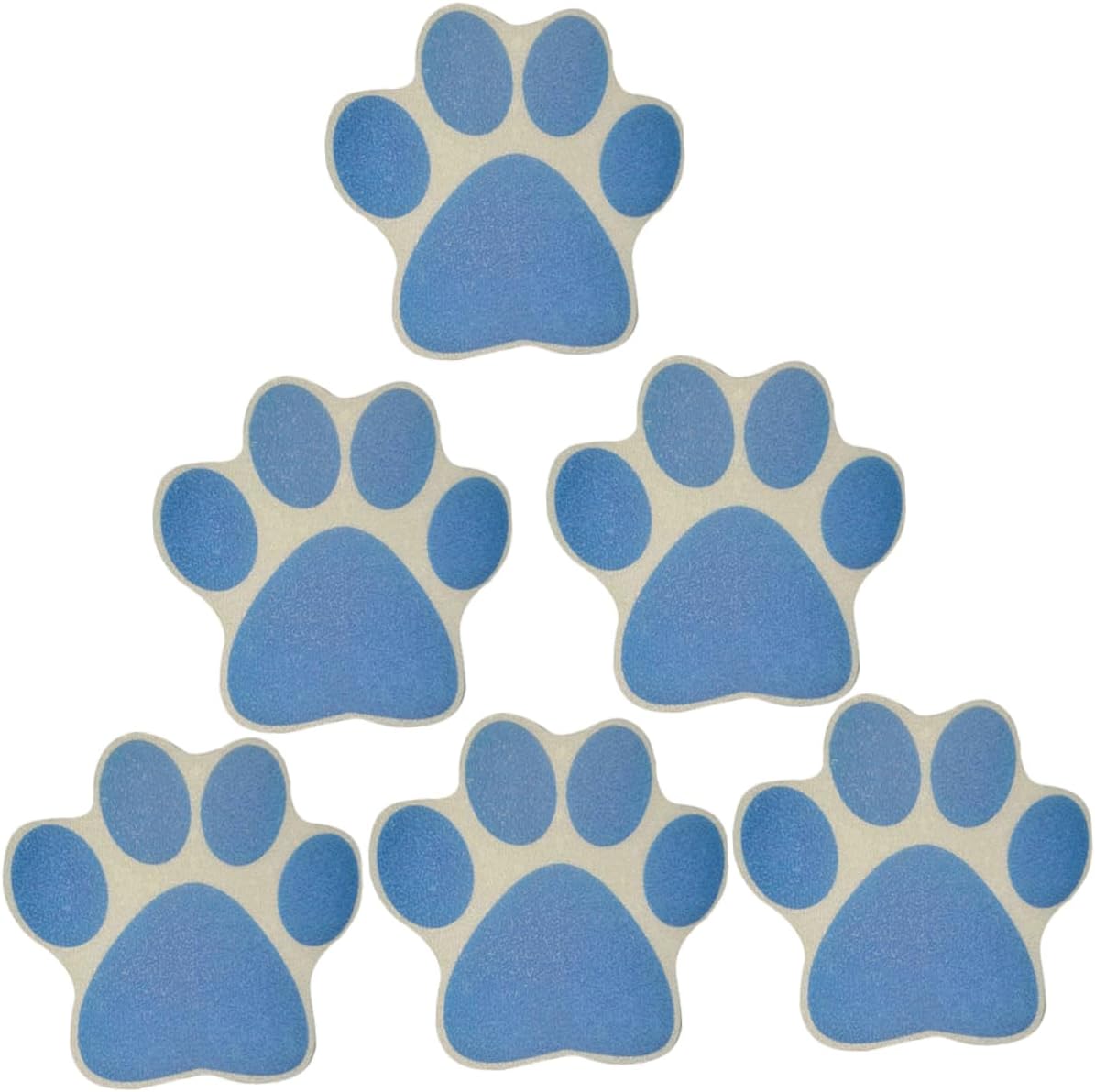 6Pcs Bathtub Stickers Non Slip Decals for Smooth Surfaces