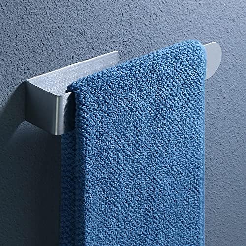 BOCbco Black Stainless Steel Wall-Mounted Towel Rail with Easy Installation