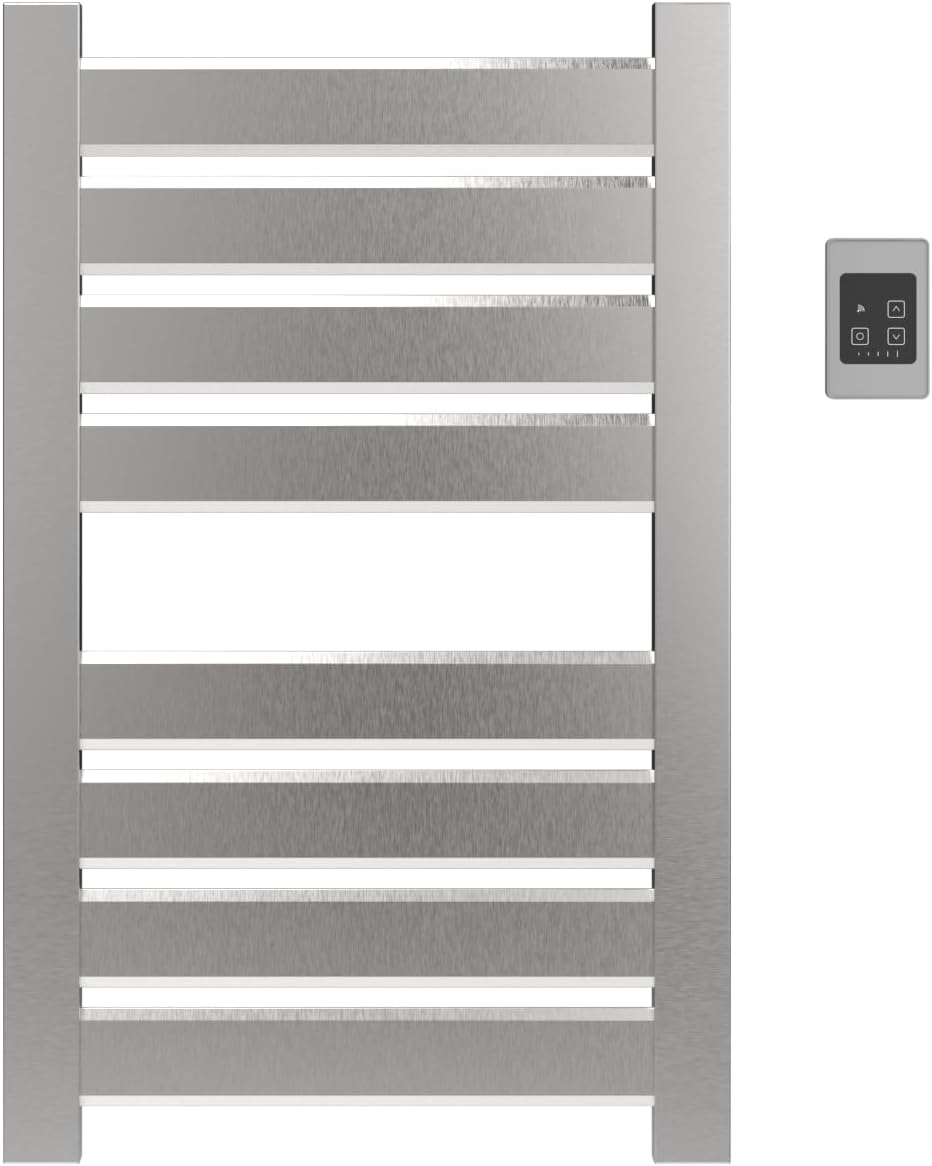 Amba Vega V2337 Hardwired Towel Warmer with Brushed Finish