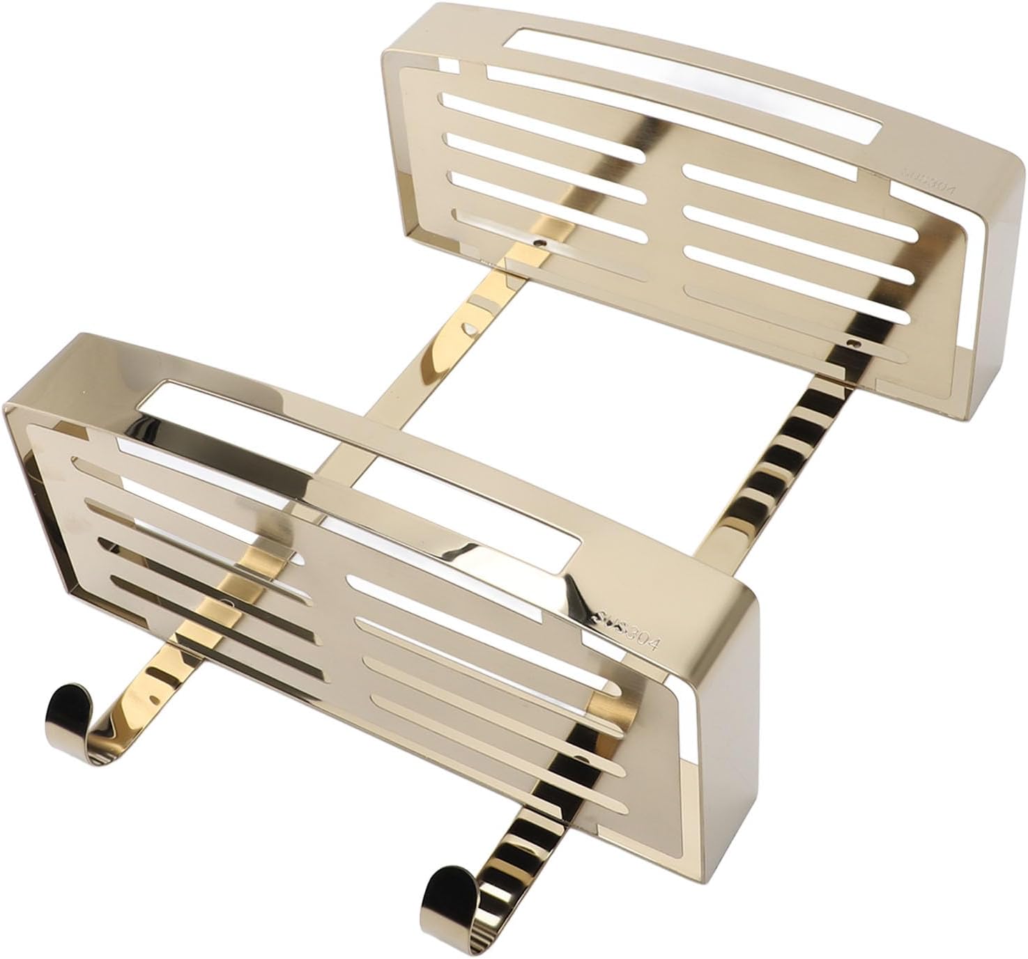 Sturdy 2-Tier Flush Organizer for Washrooms