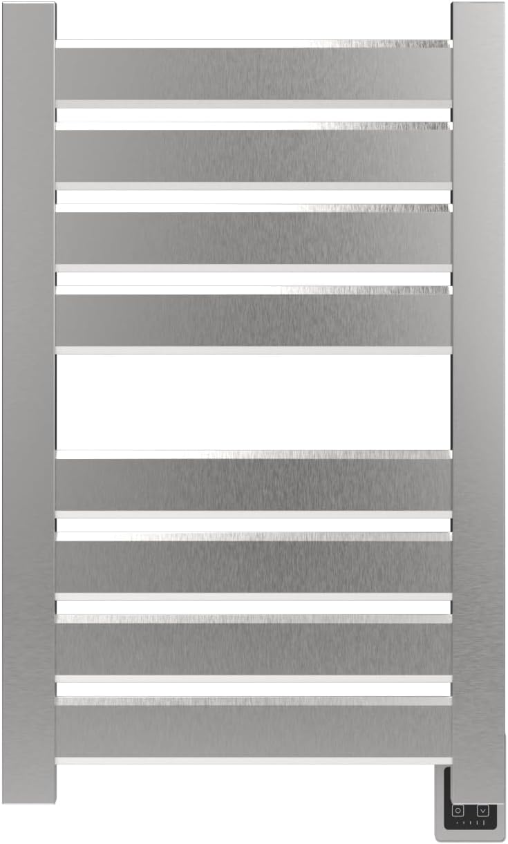 Amba Vega V2337 Hardwired Towel Warmer with Brushed Finish