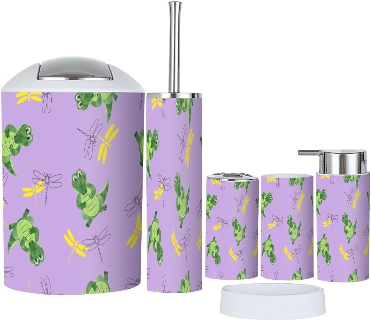 Bathroom Set 6-Piece Durable Stylish