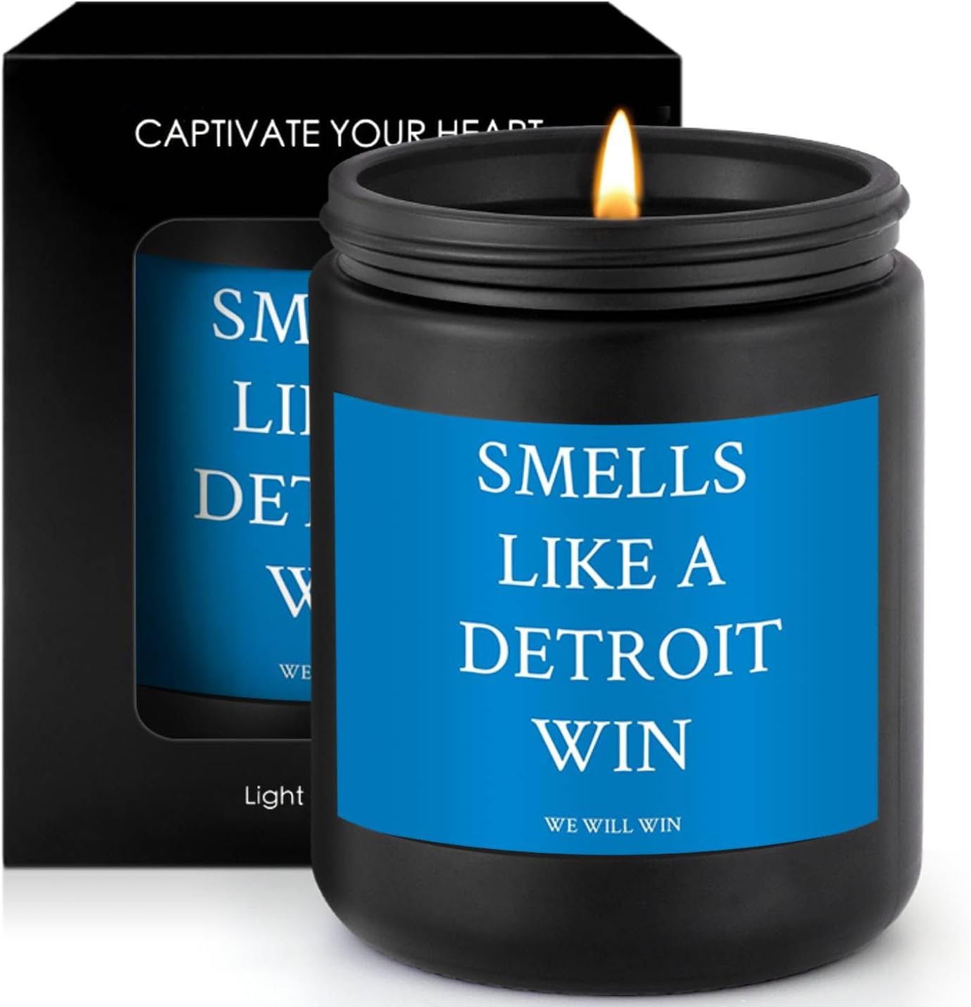 Detroit Lions Scent Candle
