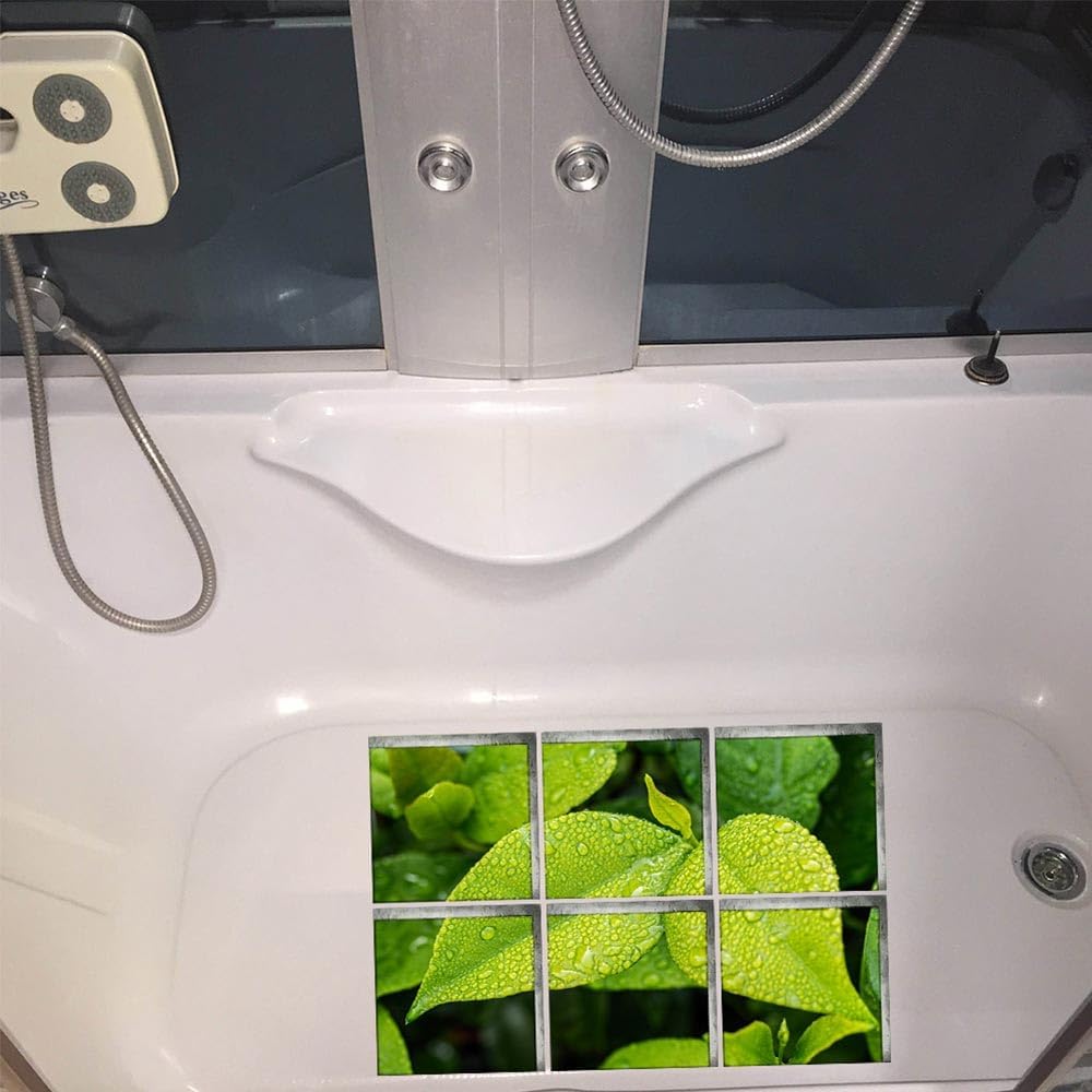 Non Slip Bathtub Stickers Square for Adults 59x59 Inch x 6pcs