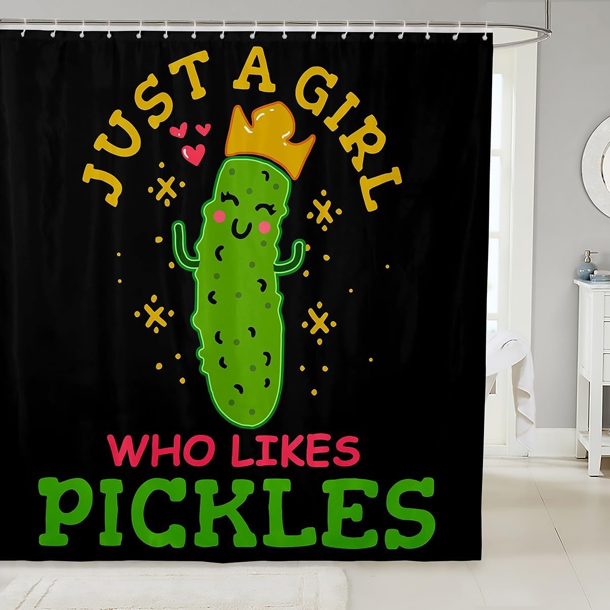 Feelyou Kids Pickles Bath curtain