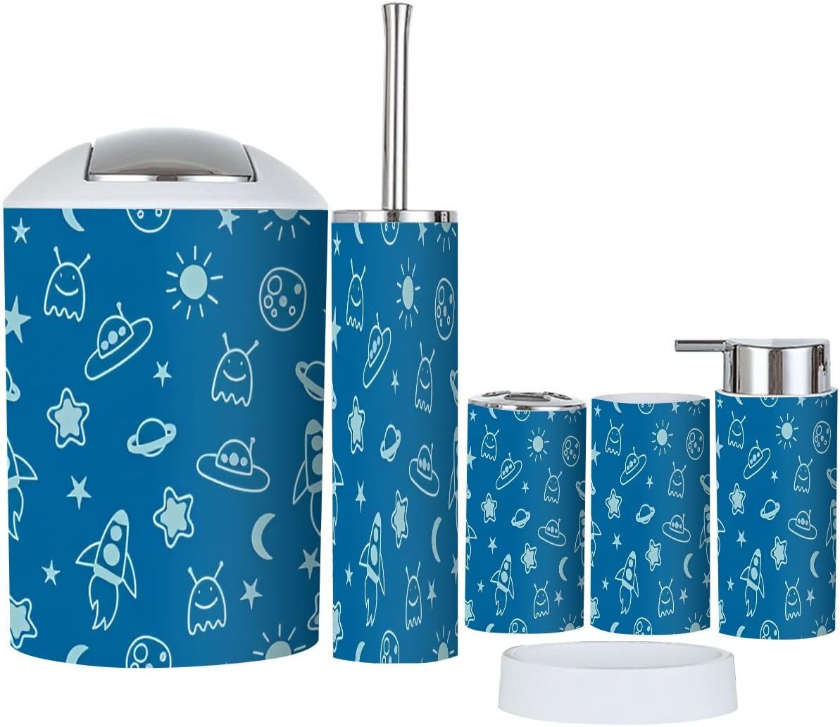 BathroomAccessoriesXNGJEMVWXOAlien Stars Set of 6
