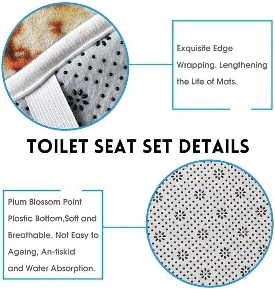 Merry Christmas Bath Set with Rugs