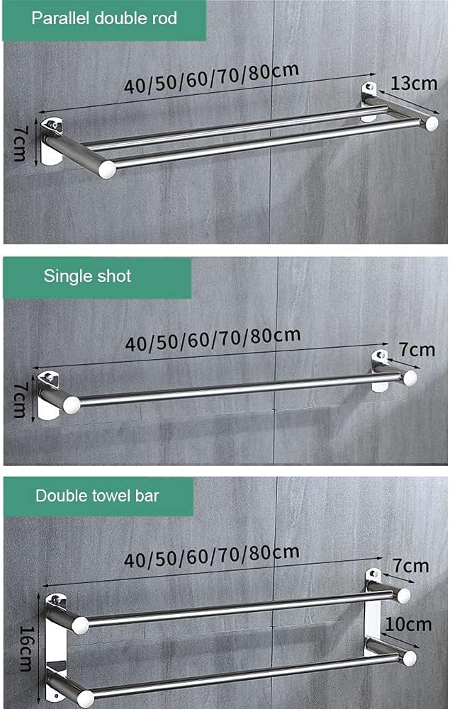 Stainless Steel Wall Mounted Towel Rail Rack