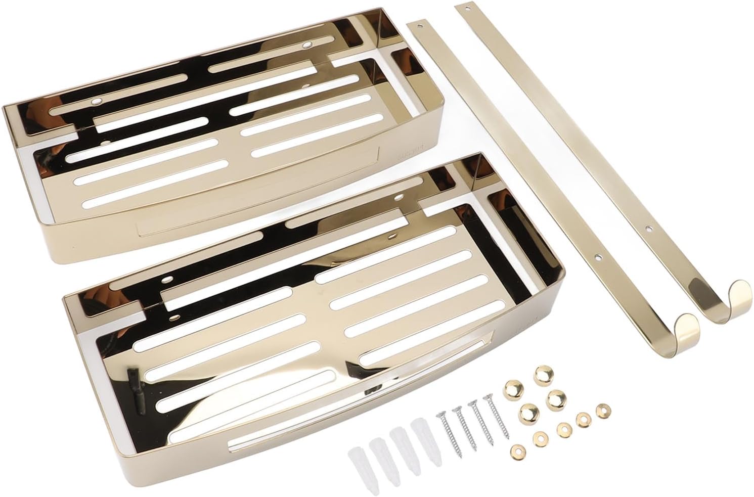 Sturdy 2-Tier Flush Organizer for Washrooms