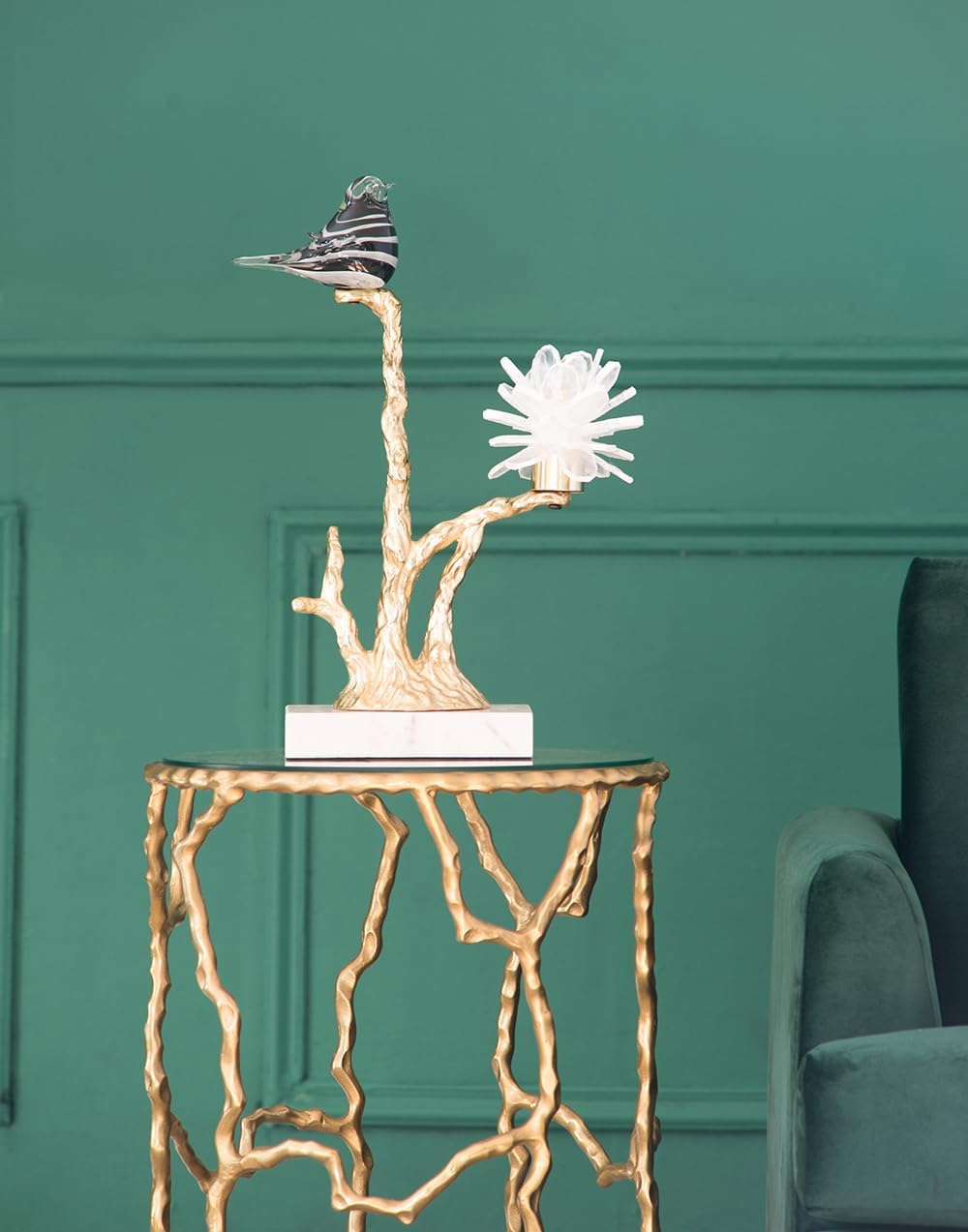 Elegant Nature-Inspired Candle Holder