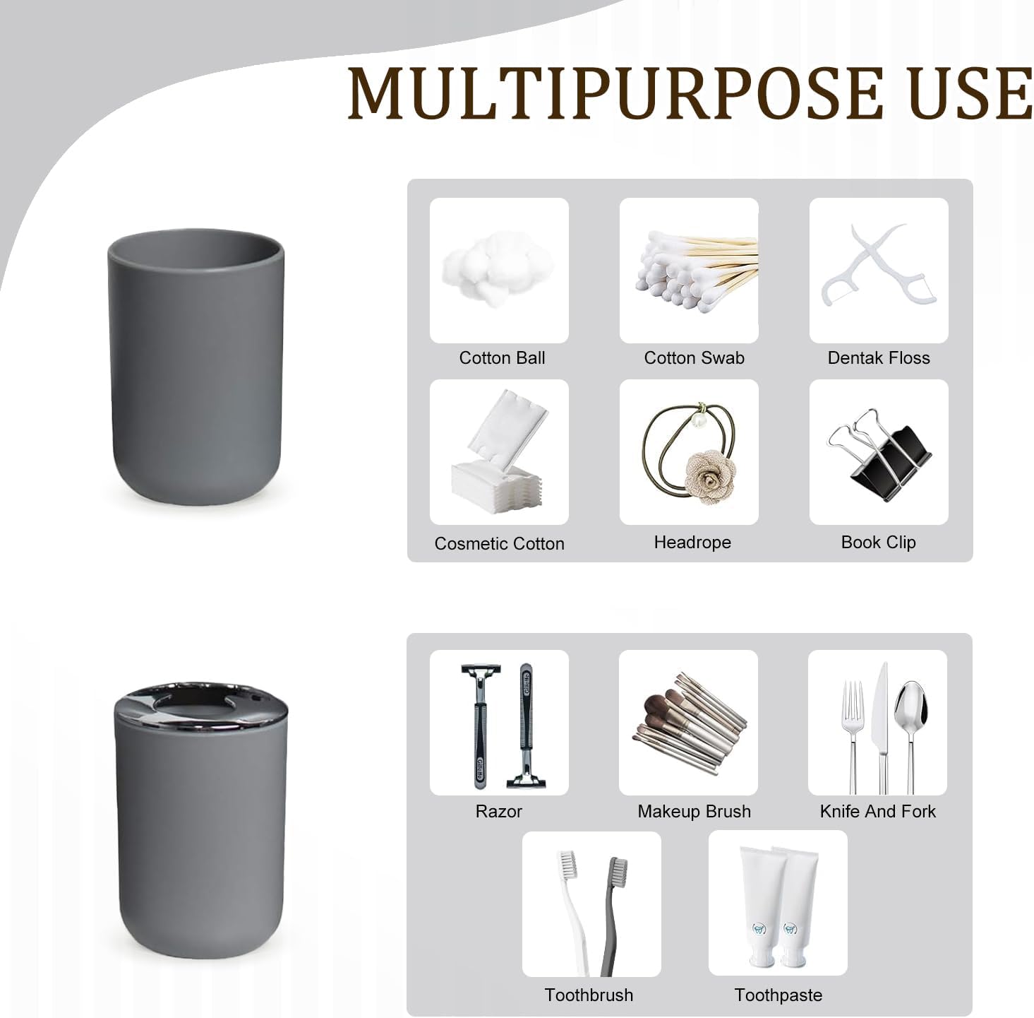 Elegant Bathroom Accessories Set