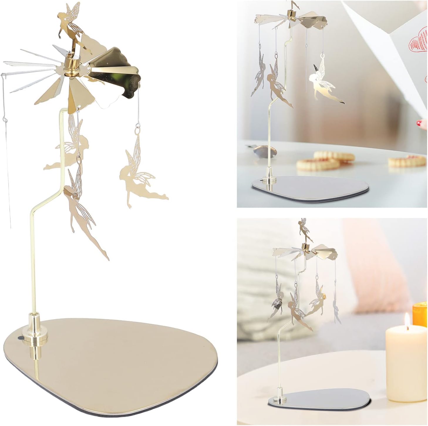 Candle Holder Stainless Steel Aromatherapy Design