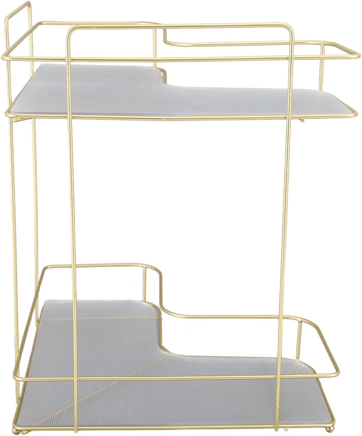 Corner Bathroom Organiser with Adjustable Shelves