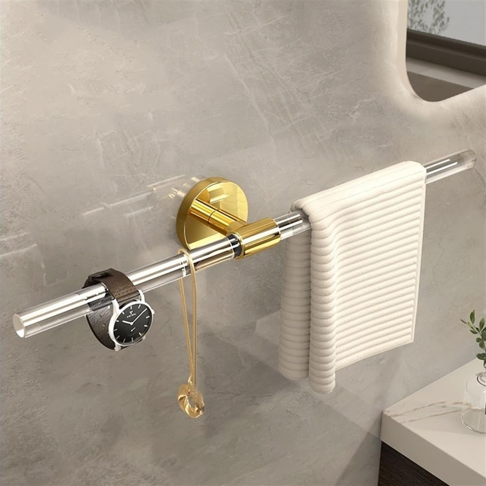 Sturdy Wall-Mounted Towel Bar