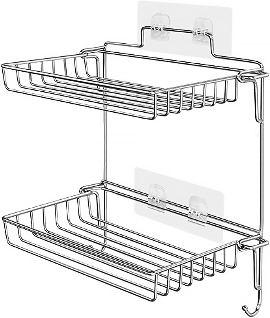 Secure Folding Organizing Rack for the Bathroom