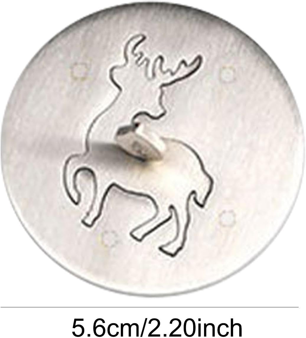 Secure Candle Cover with Stainless Steel Lid for Home Office Use