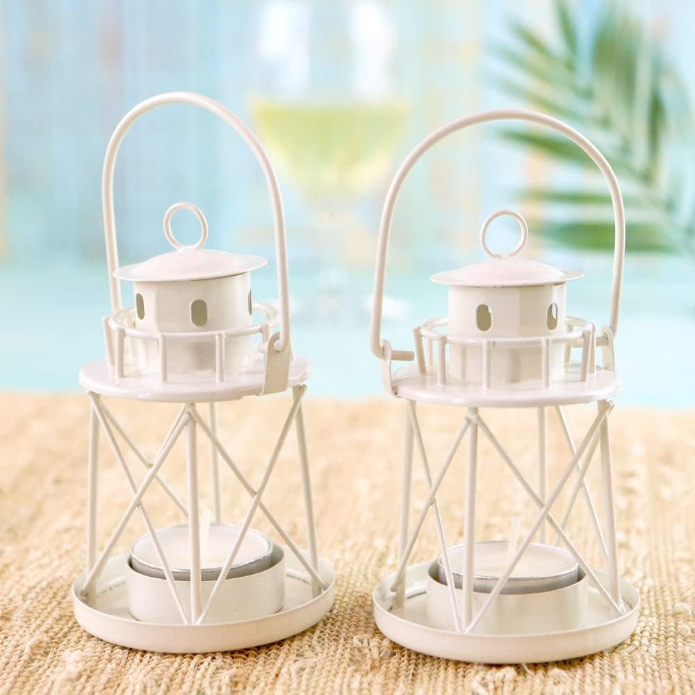 Kate Aspen lighthouse-style tea light holders